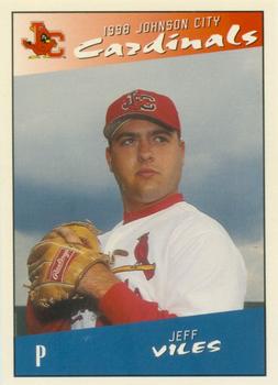 1998 Johnson City Cardinals #NNO Jeff Viles Front