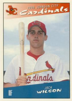 1998 Johnson City Cardinals #NNO Jack Wilson Front