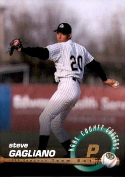 1998 Connie's Pizza Kane County Cougars #NNO Steve Gagliano Front