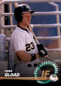 1998 Connie's Pizza Kane County Cougars #NNO Ross Gload Front