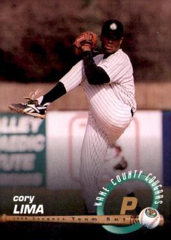 1998 Connie's Pizza Kane County Cougars #NNO Cory Lima Front