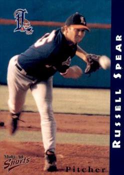 1998 Multi-Ad Lakeland Tigers #11 Russell Spear Front