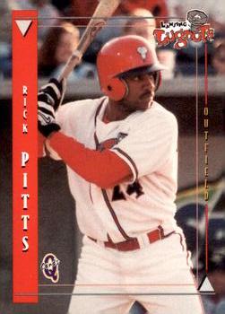1998 Blueline Q-Cards Lansing Lugnuts #23 Rick Pitts Front