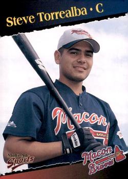1998 Multi-Ad Macon Braves #23 Steve Torrealba Front
