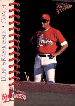 1998 Multi-Ad Lowell Spinners #2 Dennis Rasmussen Front