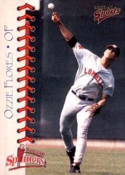 1998 Multi-Ad Lowell Spinners #6 Ozzie Flores Front