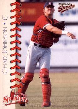 1998 Multi-Ad Lowell Spinners #9 Chad Johnson Front