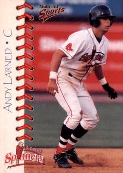 1998 Multi-Ad Lowell Spinners #10 Andy Larned Front