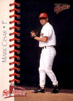 1998 Multi-Ad Lowell Spinners #19 Mark Cisar Front