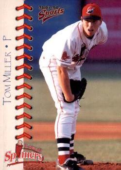 1998 Multi-Ad Lowell Spinners #25 Tom Miller Front