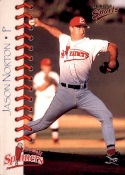 1998 Multi-Ad Lowell Spinners #28 Jason Norton Front