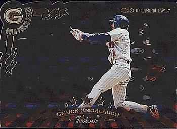 1998 Donruss - Press Proofs Gold #55 Chuck Knoblauch Front