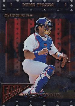 1998 Donruss - Press Proofs Gold #159 Mike Piazza Front