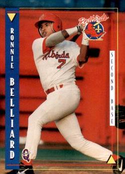 1998 Blueline Q-Cards Louisville Redbirds #4 Ronnie Belliard Front