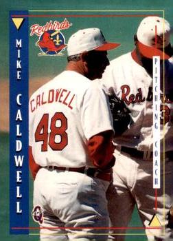 1998 Blueline Q-Cards Louisville Redbirds #32 Mike Caldwell Front