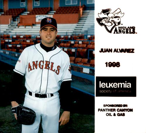 1998 Midland Angels #NNO Juan Alvarez Front