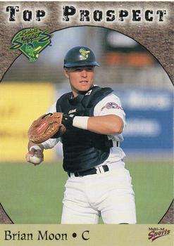 1998 Multi-Ad Midwest League Top Prospects #2 Brian Moon Front