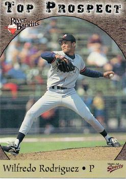 1998 Multi-Ad Midwest League Top Prospects #20 Wilfredo Rodriguez Front