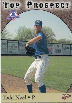 1998 Multi-Ad Midwest League Top Prospects #21 Todd Noel Front
