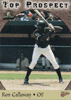 1998 Multi-Ad Midwest League Top Prospects #23 Ron Calloway Front