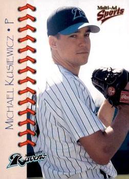 1998 Multi-Ad New Haven Ravens #NNO Michael Kusiewicz Front