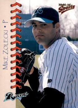 1998 Multi-Ad New Haven Ravens #NNO Mike Zolecki Front