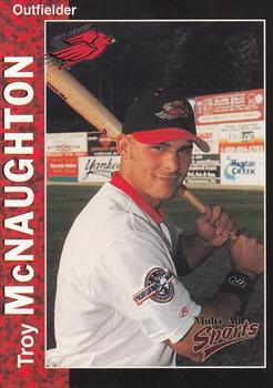 1998 Multi-Ad New Jersey Cardinals #20 Troy McNaughton Front