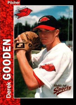 1998 Multi-Ad New Jersey Cardinals #10 Derek Gooden Front