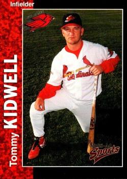1998 Multi-Ad New Jersey Cardinals #17 Tommy Kidwell Front