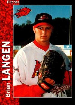 1998 Multi-Ad New Jersey Cardinals #19 Brian Langen Front