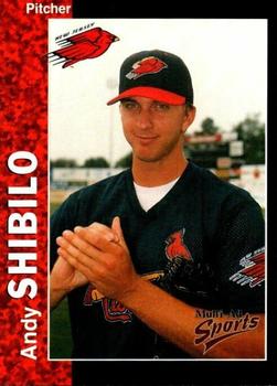 1998 Multi-Ad New Jersey Cardinals #28 Andy Shibilo Front