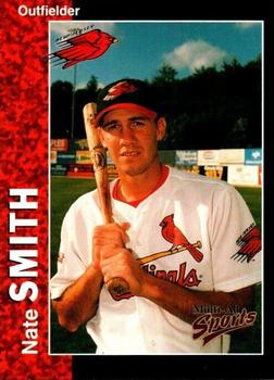 1998 Multi-Ad New Jersey Cardinals #29 Nate Smith Front
