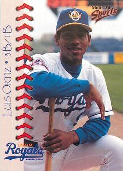 1998 Multi-Ad Omaha Royals #18 Luis Ortiz Front