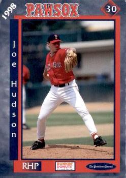 1998 Dunkin' Donuts Pawtucket Red Sox #NNO Joe Hudson Front