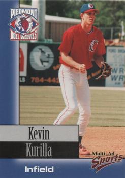 1998 Multi-Ad Piedmont Boll Weevils #20 Kevin Kurilla Front