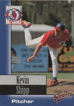 1998 Multi-Ad Piedmont Boll Weevils #24 Kevin Shipp Front