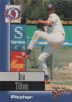 1998 Multi-Ad Piedmont Boll Weevils #27 Ira Tilton Front