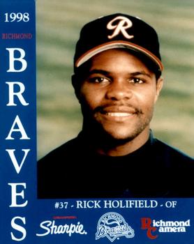 1998 Richmond Camera Richmond Braves #NNO Rick Holifield Front