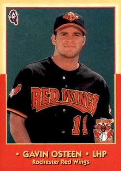 1998 Blueline Q-Cards Rochester Red Wings #22 Gavin Osteen Front