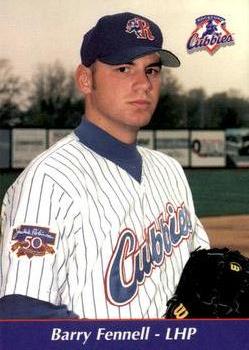 1998 Rockford Cubbies #NNO Barry Fennell Front