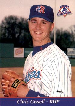 1998 Rockford Cubbies #NNO Chris Gissell Front