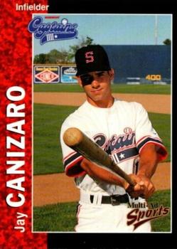 1998 Multi-Ad Shreveport Captains #9 Jay Canizaro Front