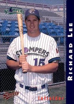 1998 Multi-Ad St. Catharines Stompers #8 Richard Lee Front
