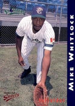 1998 Multi-Ad St. Catharines Stompers #9 Mike Whitlock Front
