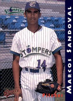 1998 Multi-Ad St. Catharines Stompers #19 Marcos Sandoval Front