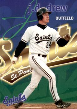 1998 St. Paul Saints #NNO J.D. Drew Front
