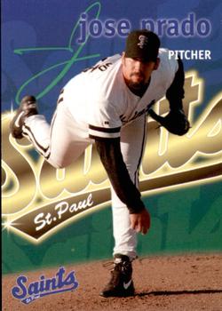 1998 St. Paul Saints #NNO Jose Prado Front