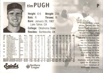 1998 St. Paul Saints #NNO Tim Pugh Back