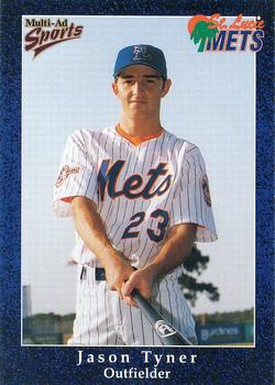 1998 Multi-Ad St. Lucie Mets #1 Jason Tyner Front
