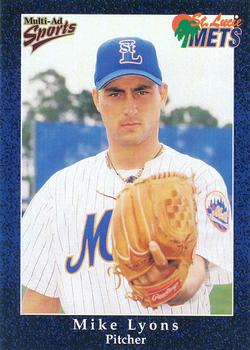 1998 Multi-Ad St. Lucie Mets #3 Mike Lyons Front